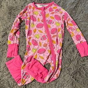Bamboo pink football Zippie